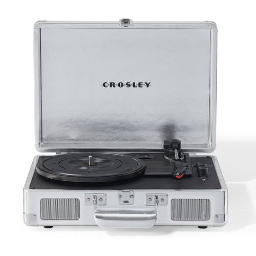 Crosley Cruiser Bluetooth Portable Turntable - Silver