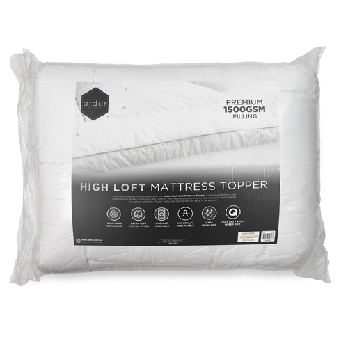 1500GSM Ball fibre MATTRESS TOPPER - DOUBLE