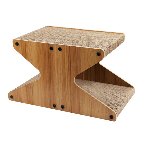 Cat Scratching Scratcher Board Cat Tree Pad Lounge Toy Corrugated Cardboard