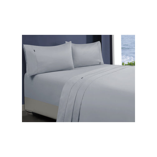 1000tc egyptian cotton 1 fitted sheet and 2 pillowcases queen silver