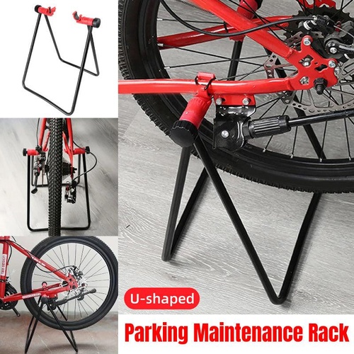 Mountain Bike Triangle Stand Vertical Parking Rack Road Bicycle Storage Holder
