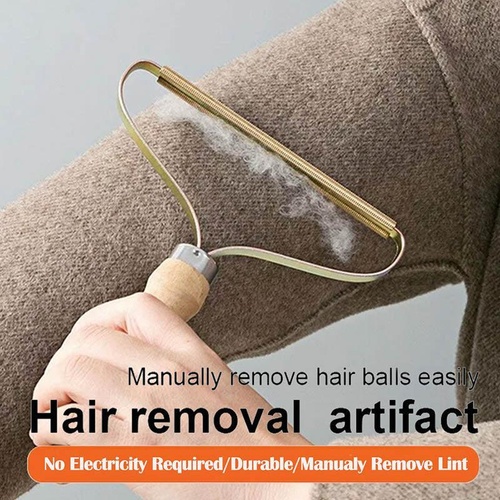 Portable Lint Remover Clothes Fuzz Shaver Reusable Trimmer Manual Roller Carpet