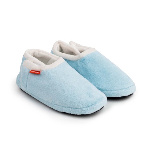 ARCHLINE Orthotic Slippers Closed Scuffs Pain Relief Moccasins - Sky Blue - EUR 41
