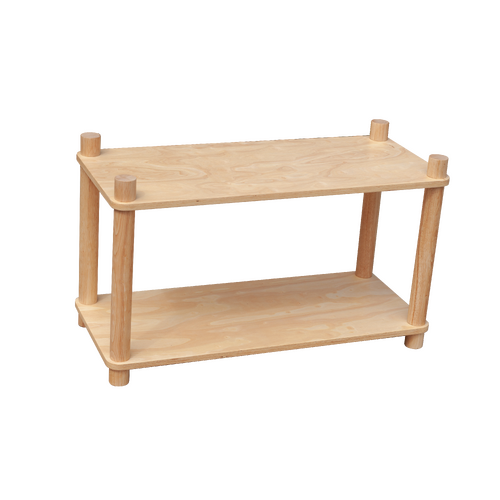 Montessori 2 tier shelf