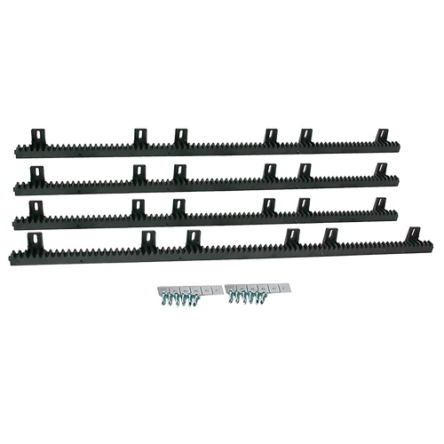 Sliding Gate Hardware Accessories Kit - 4m Gear Rack Track