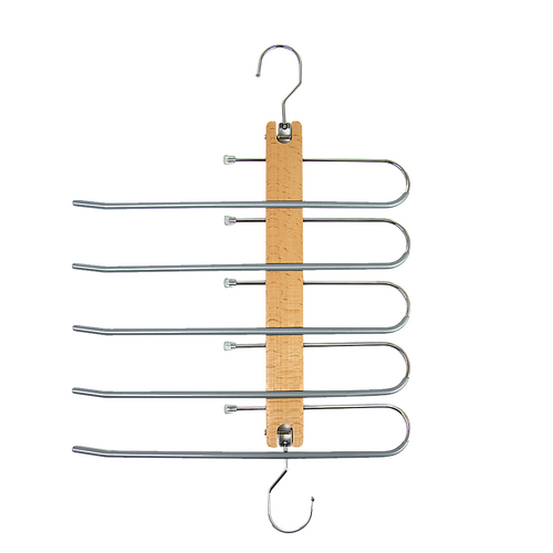 Pants Clothes Coat Hanger Non-slip Magic Space Saver Closet Organizer Rack