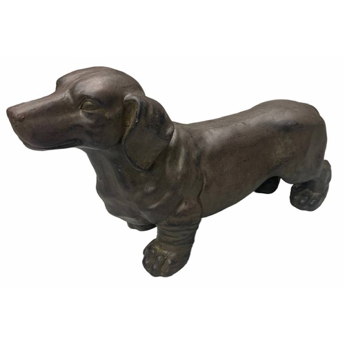 Daniel Dachshund Puppy Dog Statue 50x33cm