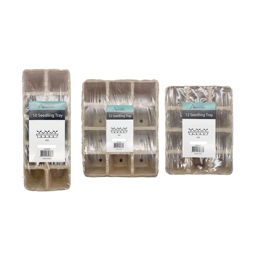 bulk 288 Paper Seedling Tray Compartments Assort