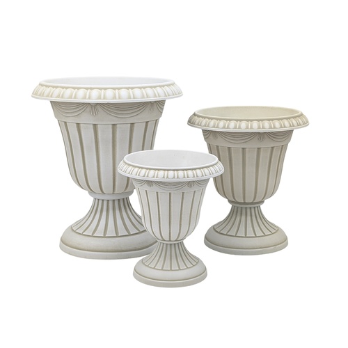 bulk 6 Fluted Urn Pot Large Size 41x46cm