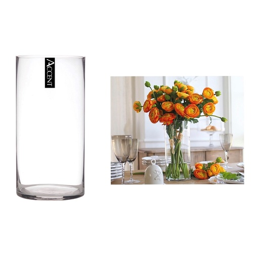 bulk 4 Glass Cylinder Vase 50cm