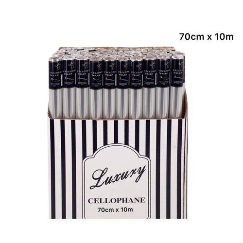 bulk 50 Cellophane 70cmx10m on 38mm Core