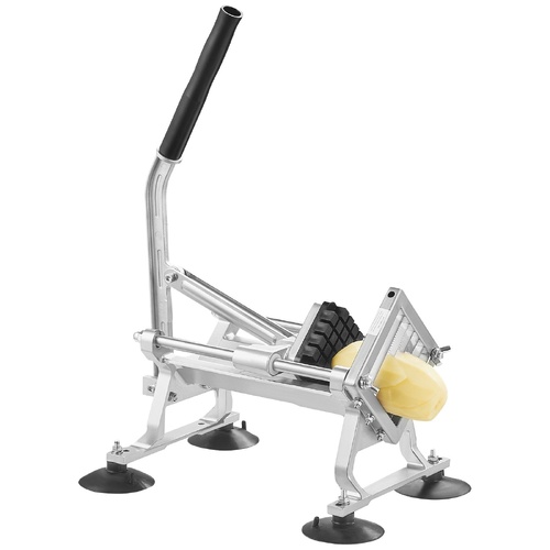 VEVOR Commercial Vegetable Slicer, 1/2 inch Fruit Slicer, Stainless Steel and Aluminum Alloy Vegetable Cutter Slicer Machine, Manual Slicer with Non-s