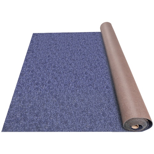 VEVOR Deep Blue Marine Carpet 6 ft x 36 ft Marine Carpeting Marine Grade Carpet for Boats with Waterproof Back Outdoor Rug for Patio Porch Deck Garage