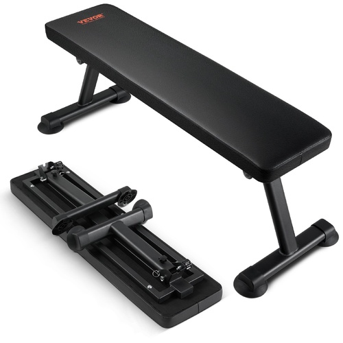 Flat Weight Bench, Foldable Strength Training Bench, Utility Workout Bench for Full Body Workout, 1000 LBS Press Bench for Home Gym Exercise, for Mult