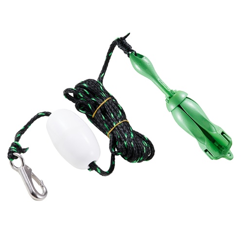 Kayak Anchor Kit, 3.5 lb Paddle Board Anchor Kit with 26.2 ft/8 m Rope and Buoy, Folding Small Boat Anchor with Storage Bag and Snap Hook, Kayak Acces