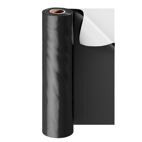 VEVOR 6Mil Plastic Sheeting Roll 10 x 100 FT Heavy Duty Film Black & White