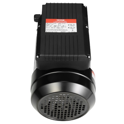 VEVOR 2.2KW Electric Motor 2800 rpm, AC 220~240V 13.8A, 90L, B3 Frame, Air Compressor Motor Single Phase, 24mm Keyed Shaft, CW/CCW Rotation for Agricu