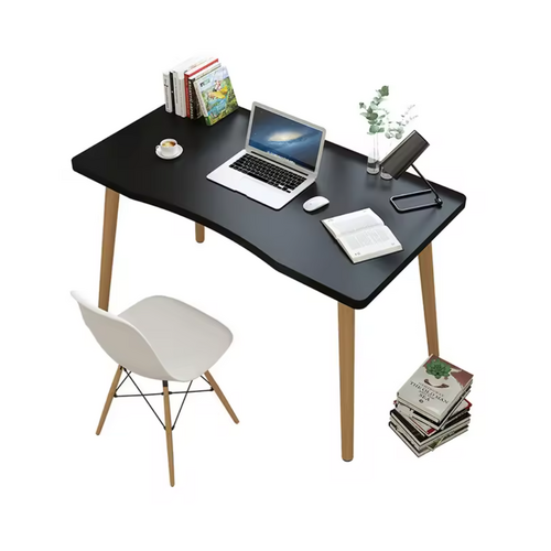 Computer Desk Table Study - Black / 100 CM