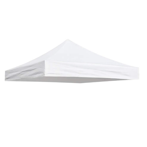 Gazebo Tent Top Cover Camping Beach Sunshade Shelter - White / 2x2M