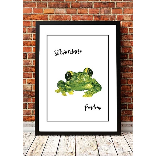 Silverchair 'Frogstomp' In Store Poster 1995- Framed A4